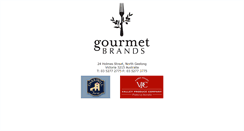 Desktop Screenshot of gourmetbrands.com.au