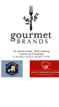 Mobile Screenshot of gourmetbrands.com.au